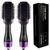 One Step Hair Dryer & Volumizer Salon Hot Air Paddle Styling Brush Negative Ion Generator Hair Straightener Curler askddeal.com