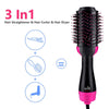 One Step Hair Dryer & Volumizer Salon Hot Air Paddle Styling Brush Negative Ion Generator Hair Straightener Curler askddeal.com